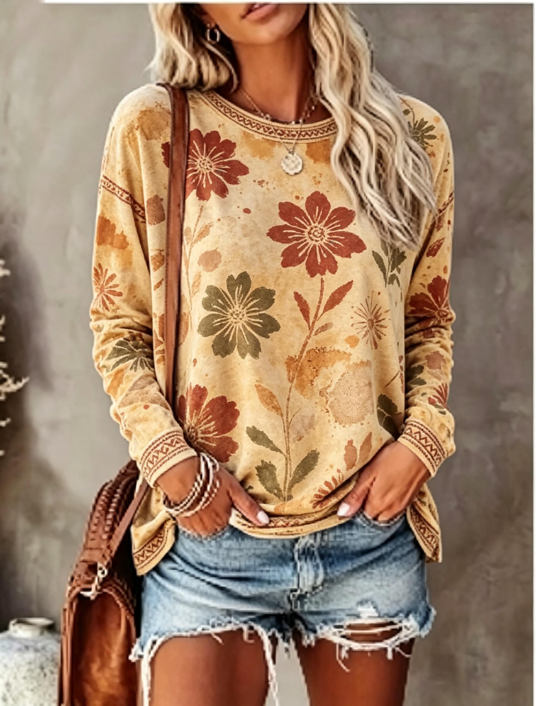 Kadın Bisiklet Yaka Uzun Kollu - Winter Clothing For Women incelemesi ve fiyatı